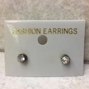 Diamond Crystal Stud Fashion Earrings